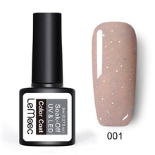 Load image into Gallery viewer, 8ml Nail Art Shining Glitter Sequins Platinum Paint Gel Crystal Nail Art Soak off Platinum Rose Gold UV Gel Nail Polish