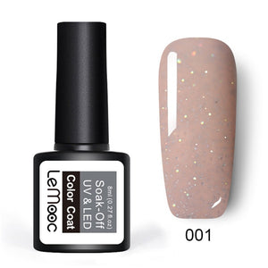 8ml Nail Art Shining Glitter Sequins Platinum Paint Gel Crystal Nail Art Soak off Platinum Rose Gold UV Gel Nail Polish