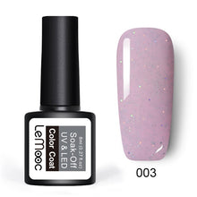 Load image into Gallery viewer, 8ml Nail Art Shining Glitter Sequins Platinum Paint Gel Crystal Nail Art Soak off Platinum Rose Gold UV Gel Nail Polish