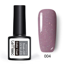 Load image into Gallery viewer, 8ml Nail Art Shining Glitter Sequins Platinum Paint Gel Crystal Nail Art Soak off Platinum Rose Gold UV Gel Nail Polish