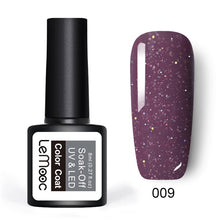 Load image into Gallery viewer, 8ml Nail Art Shining Glitter Sequins Platinum Paint Gel Crystal Nail Art Soak off Platinum Rose Gold UV Gel Nail Polish