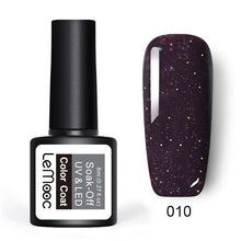 Load image into Gallery viewer, 8ml Nail Art Shining Glitter Sequins Platinum Paint Gel Crystal Nail Art Soak off Platinum Rose Gold UV Gel Nail Polish