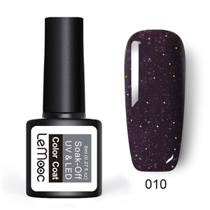 8ml Nail Art Shining Glitter Sequins Platinum Paint Gel Crystal Nail Art Soak off Platinum Rose Gold UV Gel Nail Polish